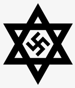 Hindu Hexagram Swastika - Star Of David Transparent Background, HD Png Download, Free Download