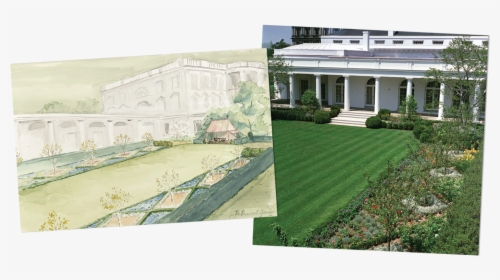 White House Rose Garden Design, HD Png Download, Free Download