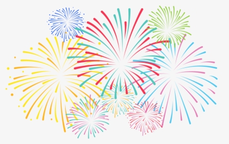 Fireworks Portable Network Graphics Clip Art Pyrotechnics - Clipart Transparent Background Fireworks Png, Png Download, Free Download
