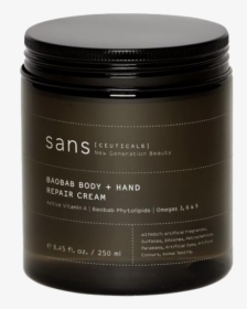 Sans Ceuticals Baobab Body Hand Cream - Cosmetics, HD Png Download, Free Download