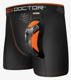 Shock Doctor Ultrapro Boxer Compression Black - Shock Doctor, HD Png Download, Free Download