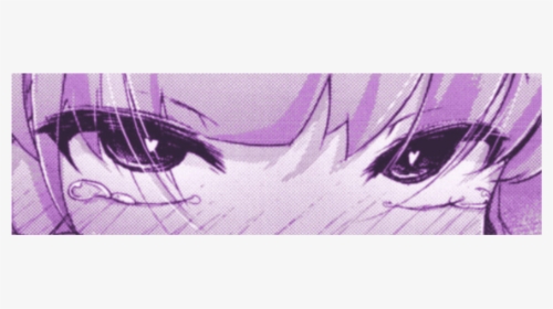 #purple #manga #anime #eye #tearing #tear #up #scan - European Swallow, HD Png Download, Free Download