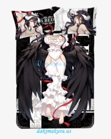Albedo-overlord Japanese Anime Bed Blanket Duvet Cover - Анисе Постельное Белье, HD Png Download, Free Download