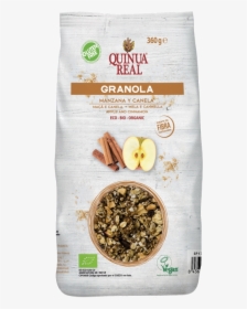 Qr028 Quinua Real Granola With Apple And Cinnamon - Quinua Real Granola, HD Png Download, Free Download