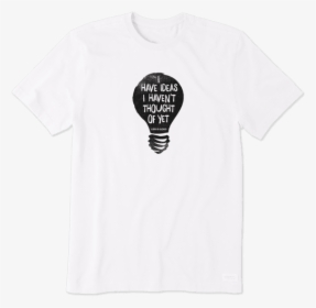 Men"s Ideas I Haven"t Thought Of Yet Crusher Tee - Life Is Good Sports Shirts, HD Png Download, Free Download