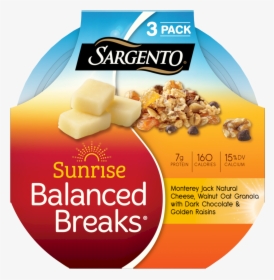 Sargento® Sunrise Balanced Breaks® Monterey Jack Natural - Sargento Balanced Breaks Sweet, HD Png Download, Free Download