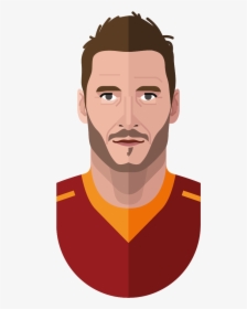 Francesco Totti Face Art, HD Png Download, Free Download