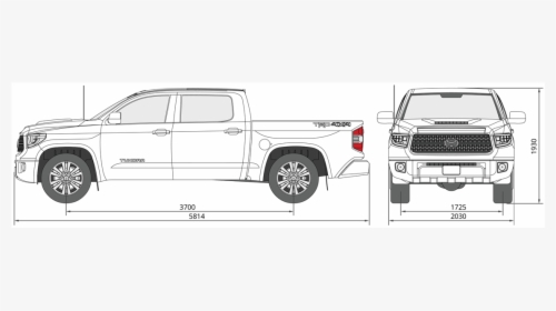 Toyota Tundra - Chevrolet Silverado, HD Png Download, Free Download