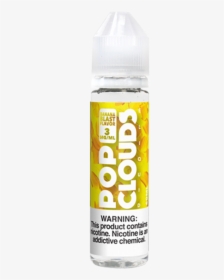 Banana 60ml By Pop Clouds E-liquid - Plastic Bottle, HD Png Download, Free Download