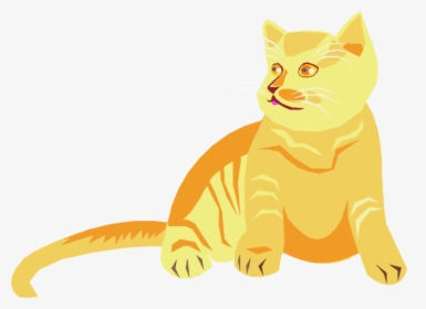 Art,carnivoran,yellow - Siamese Cat, HD Png Download, Free Download
