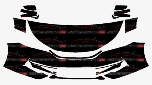 2017 Honda Accord Hybrid Sedan 3m Clear Bra Deluxe - Grille, HD Png Download, Free Download
