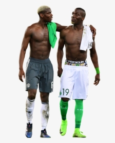 Paul Pogba & Florentin Pogba render - Barechested, HD Png Download, Free Download