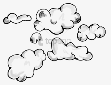 Free Png Download Drawing Png Images Background Png - Dark Clouds Drawing, Transparent Png, Free Download