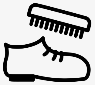 Shoe Polishing - Shoe Polish Clipart Black And White, HD Png Download, Free Download