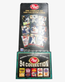 Post 1994 Baseball 30 Card Promo Set Sealed - Post Cereal, HD Png Download, Free Download