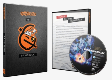 Paycheck Dvd W/ Custom Case - Cd, HD Png Download, Free Download