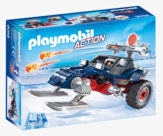 Playmobil Ice Pirate With Snowmobile - Playmobil 9058, HD Png Download, Free Download