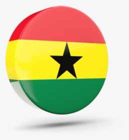Glossy Round Icon 3d - Ghana Round Flag Png, Transparent Png, Free Download