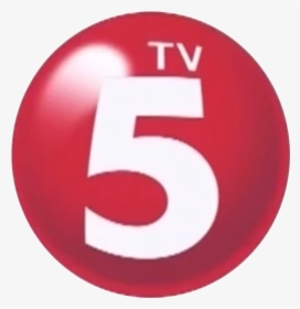 Tv5 3d Red Circle - Tv5, HD Png Download, Free Download