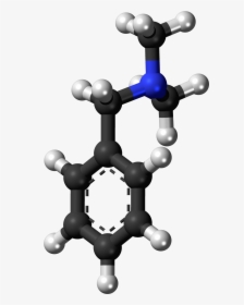 Dimethylbenzylamine 3d Ball - Mandelic Acid Molecule, HD Png Download, Free Download