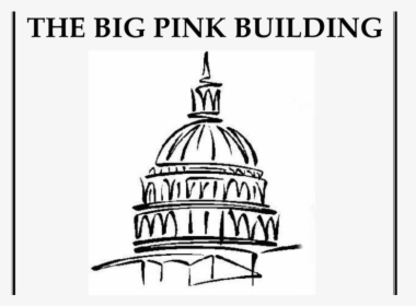 The Big Pink Building - House Of Reps Drawing, HD Png Download, Free Download