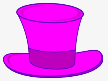 Transparent Top Hat Clipart - Purple Top Hat Clip Art, HD Png Download, Free Download
