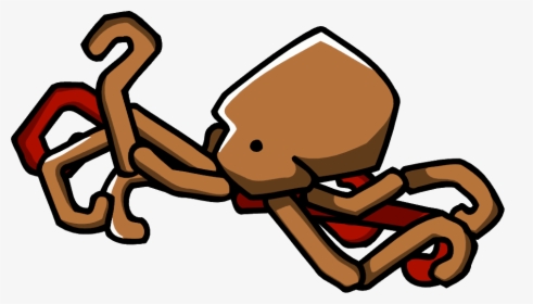 Octopus Png - Scribblenauts Octopus, Transparent Png, Free Download