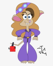 Humanized Gadget Hackwrench I Came Up With While Fooling - Cartoon, HD Png Download, Free Download