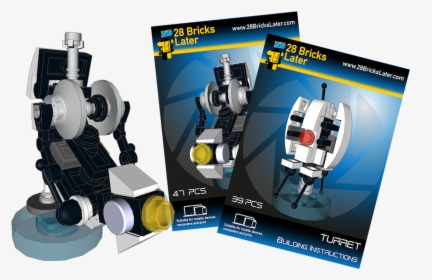 Transparent Portal Turret Png - Lego Portal, Png Download, Free Download