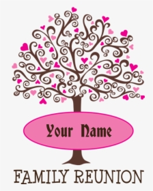 Clipart Trees Family Reunion, Clipart Trees Family - Design Family Reunion Logo, HD Png Download, Free Download