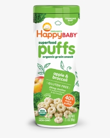 Apple & Broccoli"  Class="fotorama Img - Happy Baby Superfood Puffs Apple & Broccoli, HD Png Download, Free Download