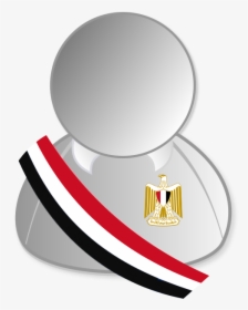 Egypt Politic Personality Icon - Flag Of Egypt, HD Png Download, Free Download