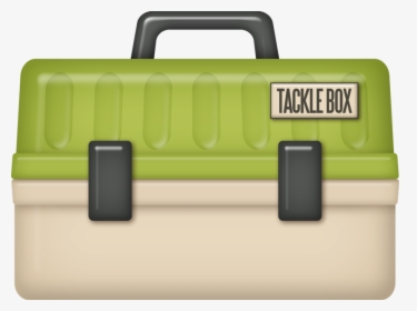 Fisherman Clipart Tackle Box - Tackle Box Clipart, HD Png Download, Free Download
