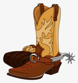 Page 11 Old Cowboy Boots, Cowboy Hats, Country Dance, - Cartoon Cowboy Boots, HD Png Download, Free Download