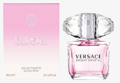Versace Bright Crystal For Ladies Edt 90 Ml - Background Transparent Versace Bright Crystal, HD Png Download, Free Download