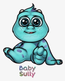 #babysully #monstersinc #monstersuniversity #sullivan - All Cartoons Baby Version, HD Png Download, Free Download