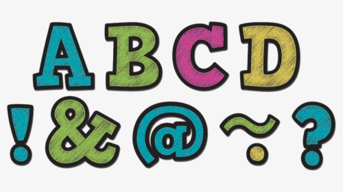 Teacher Created Resources Bold Block Letters, HD Png Download, Free Download