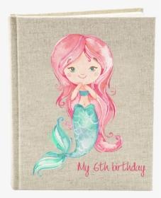 6th Birthday Mermaid - Illustration, HD Png Download, Free Download