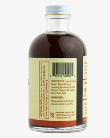 Raft Smoked Tea Vanilla Syrup - Glass Bottle, HD Png Download, Free Download