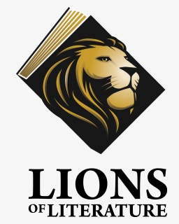 Lionsofliterature 1 Winner - Lion Logo Book, HD Png Download, Free Download