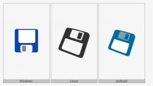 Floppy Disk On Various Operating Systems - Mobile Device, HD Png Download, Free Download
