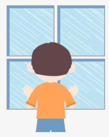 Window Outside Raining Clipart, HD Png Download, Free Download