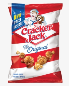 Cracker Jack Caramel Coated Popcorn & Peanuts - Cracker Jack 8.5 Oz, HD Png Download, Free Download