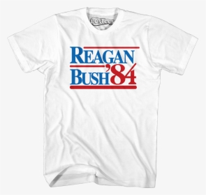 Reagan Bush 84 T-shirt - Black And Red Rock Revival Shirt, HD Png Download, Free Download