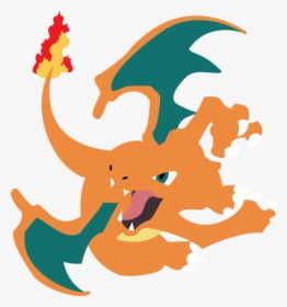 Charmander Vector Behind Clip Freeuse - Charizard Vector, HD Png Download, Free Download