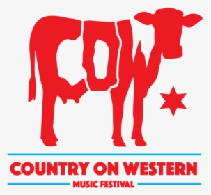 Country On Western Logo-01 - Dairy Cow, HD Png Download, Free Download