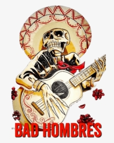 Outlaw Country & Americana - Dia De Los Muertos Mariachi Art, HD Png Download, Free Download