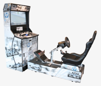 Home Arcade Racing System - Video Game Arcade Cabinet, HD Png Download, Free Download