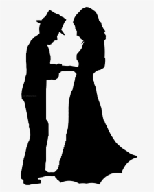 Couple Silhouettes - Couple Brushes For Photoshop, HD Png Download, Free Download