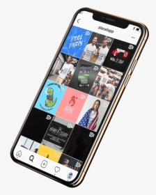 Instagrap Template App - Phone Template Hd, HD Png Download, Free Download
